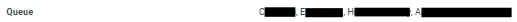 Order of queues displayed on the details page for this interaction.
